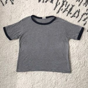 Brandy Melville ringer tee